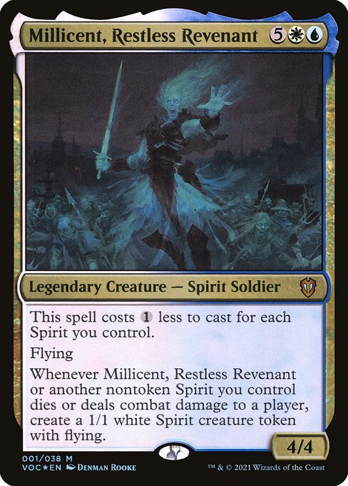 Millicent, Restless Revenant - Commander: Innistrad: Crimson Vow
