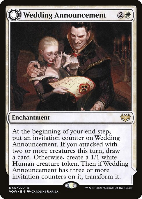 Wedding Announcement - Innistrad: Crimson Vow