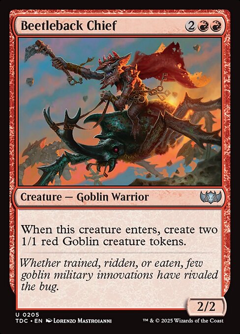 Beetleback Chief - Commander: Tarkir: Dragonstorm