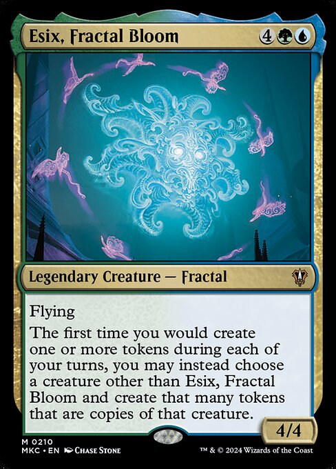Esix, Fractal Bloom - Commander: Murders at Karlov Manor