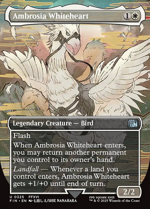 Ambrosia Whiteheart (Borderless) (Foil) - FINAL FANTASY
