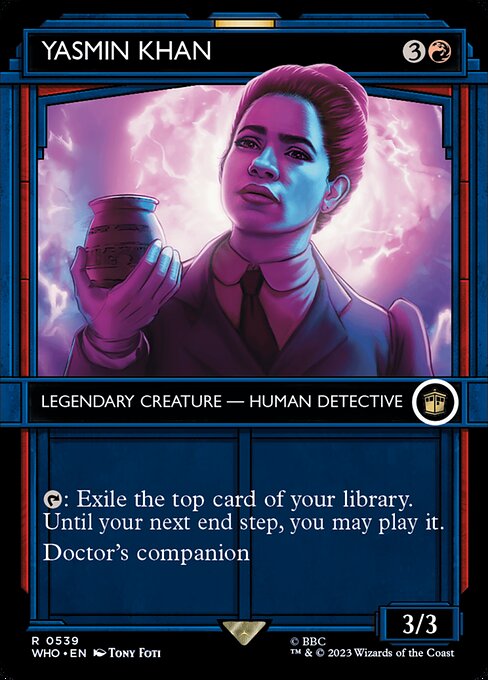 Yasmin Khan (Showcase) (Foil) - Universes Beyond: Doctor Who