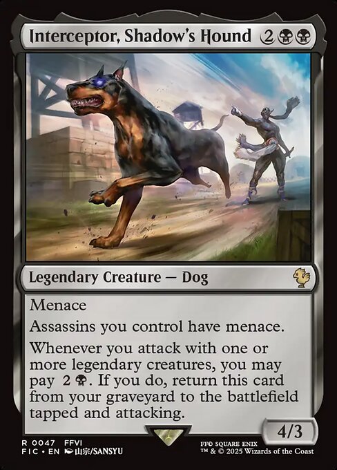 Interceptor, Shadow's Hound - Commander: FINAL FANTASY