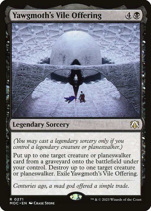 Yawgmoth's Vile Offering - Commander: March of the Machine