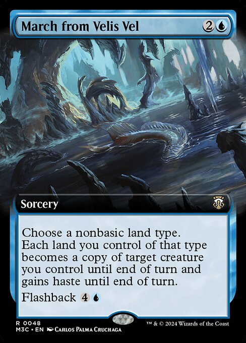 March from Velis Vel (Extended Art) - Commander: Modern Horizons 3