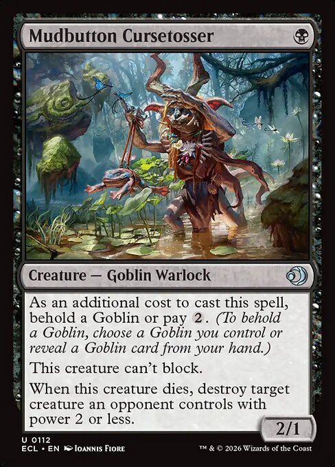 Mudbutton Cursetosser - Lorwyn Eclipsed