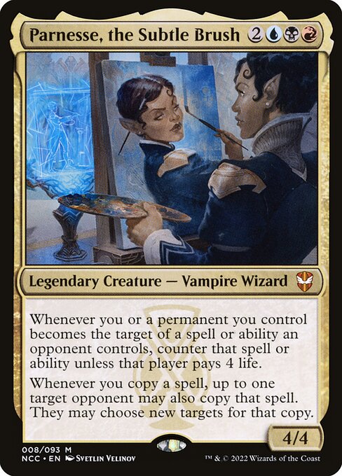 Parnesse, the Subtle Brush (Foil) - Commander: Streets of New Capenna