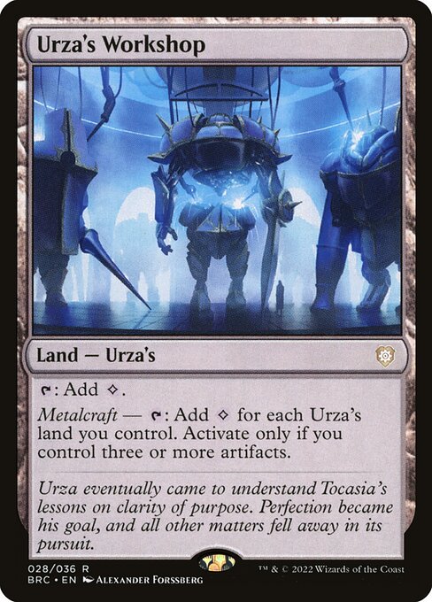 Urza's Workshop (Foil) - Commander: The Brothers' War