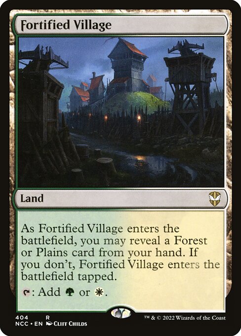 Fortified Village - Commander: Streets of New Capenna