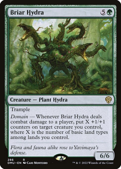 Briar Hydra (286) - Dominaria United