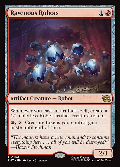 Ravenous Robots - Teenage Mutant Ninja Turtles