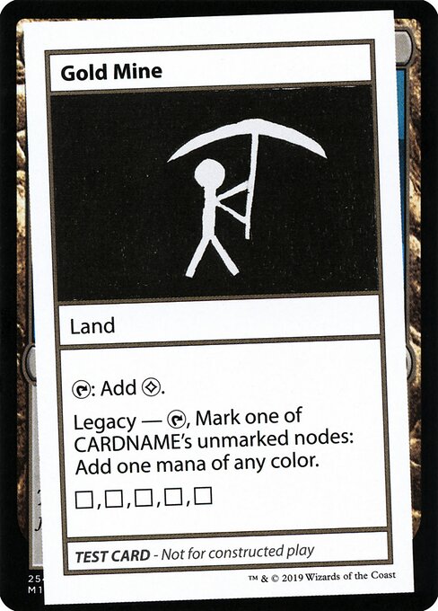 Gold Mine (No PW Symbol) - Mystery Booster: Convention Edition Exclusives