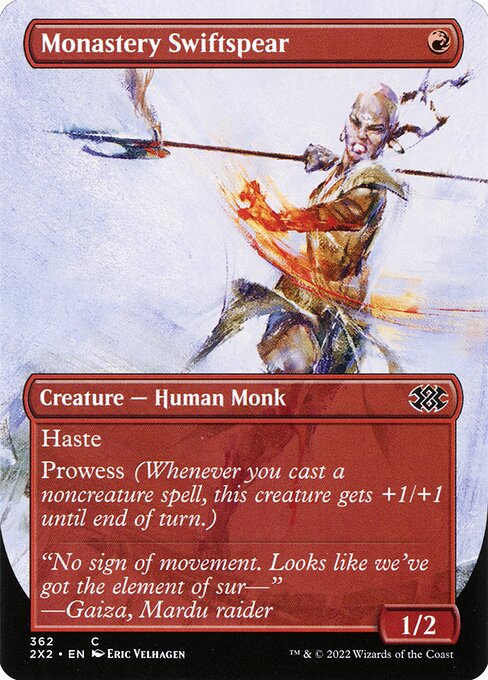 Monastery Swiftspear (Borderless) - Double Masters 2022