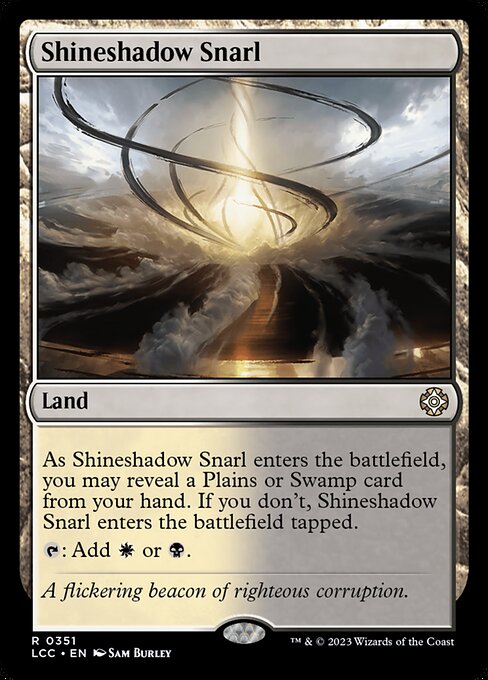 Shineshadow Snarl - Commander: Phyrexia: All Will Be One