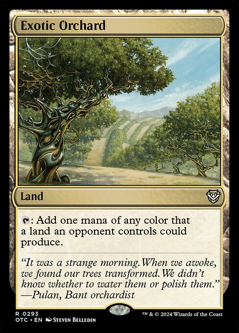 Exotic Orchard - Commander: Outlaws of Thunder Junction