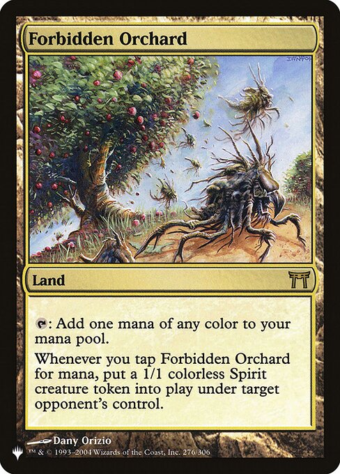 Forbidden Orchard - The List Reprints