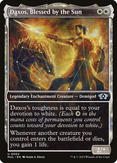 Daxos, Blessed by the Sun - March of the Machine: Multiverse Legends