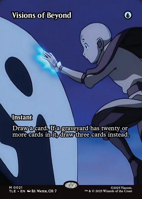 Visions of Beyond (Borderless) (Foil) - Avatar: The Last Airbender: Eternal-Legal