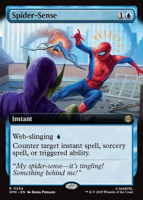 Spider-Sense (Extended Art) (Foil) - Marvel's Spider-Man