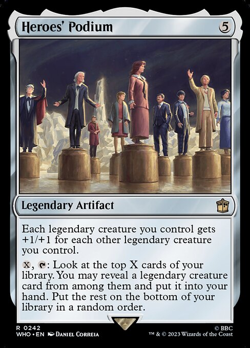 Heroes' Podium - Universes Beyond: Doctor Who
