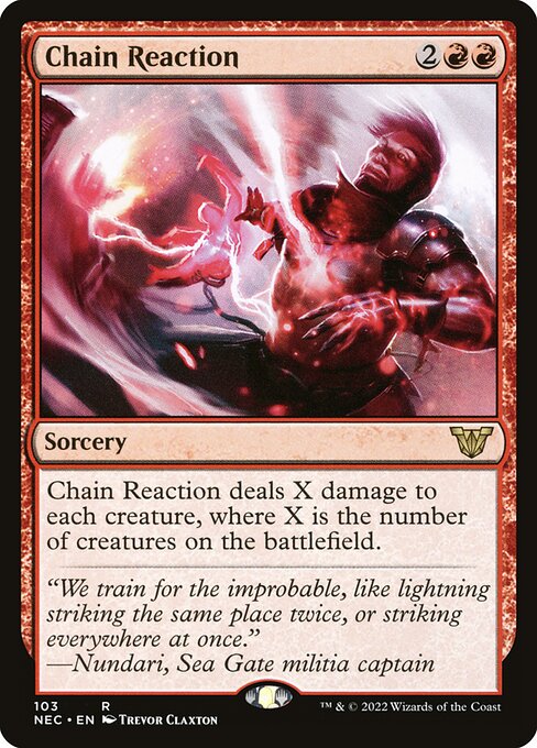 Chain Reaction - Commander: Kamigawa: Neon Dynasty