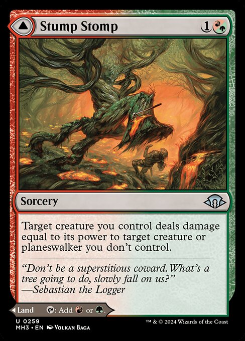 Stump Stomp (Foil) - Modern Horizons 3
