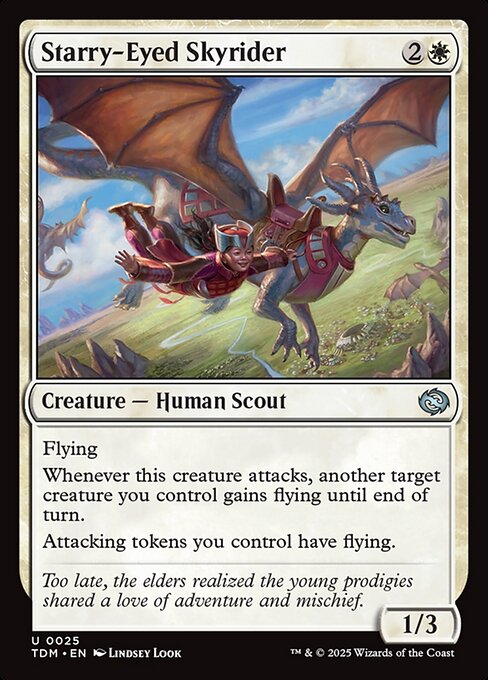 Starry-Eyed Skyrider - Tarkir: Dragonstorm