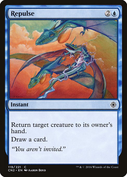 Repulse - Commander: Wilds of Eldraine