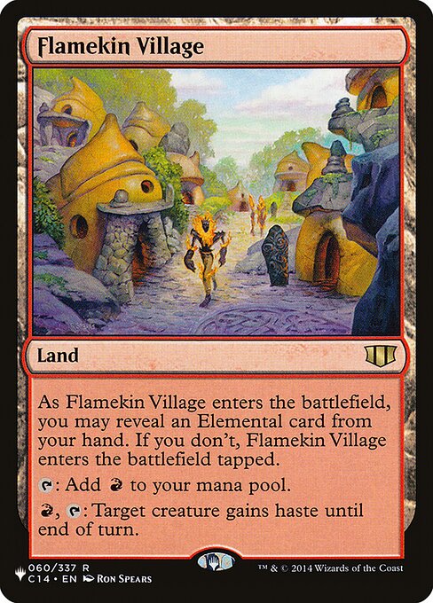 Flamekin Village (C14) - The List Reprints