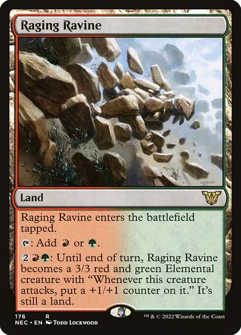 Raging Ravine - Commander: Kamigawa: Neon Dynasty