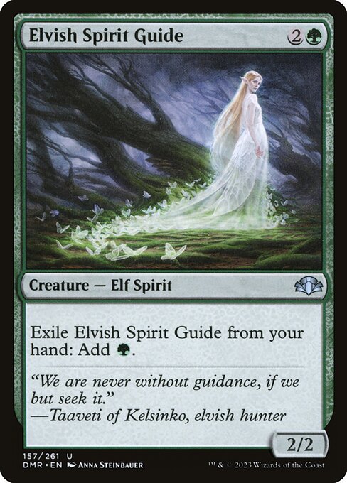 Elvish Spirit Guide (Foil) - Dominaria Remastered