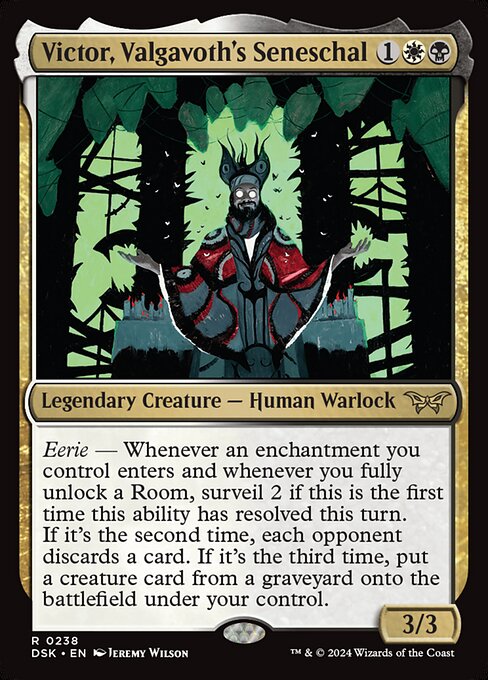 Victor, Valgavoth's Seneschal - Duskmourn: House of Horror