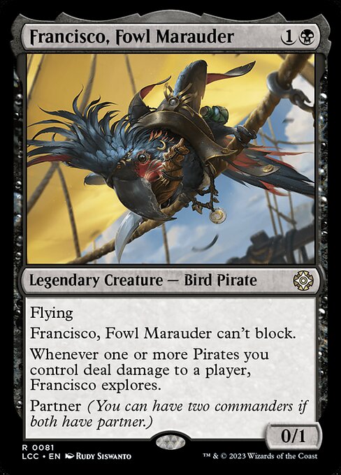 Francisco, Fowl Marauder - Commander: The Lost Caverns of Ixalan