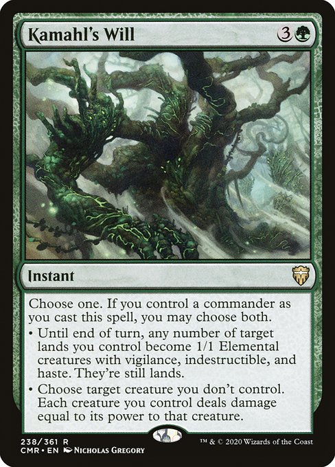 Kamahl's Will (Foil) - Commander Legends