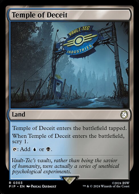 Temple of Deceit - Universes Beyond: Fallout