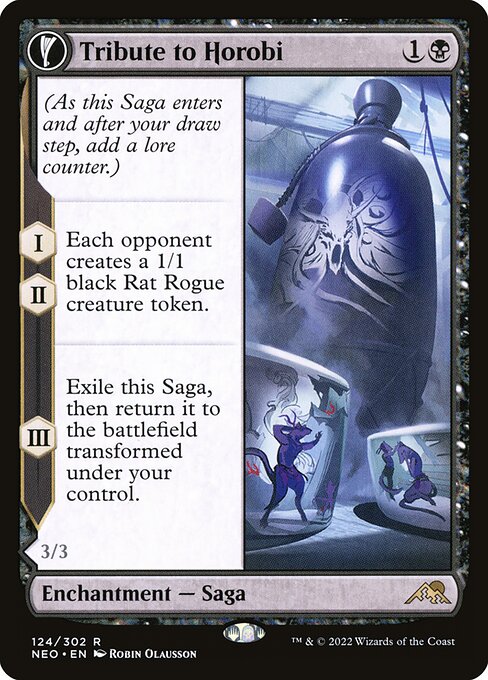 Tribute to Horobi (Foil) - Kamigawa: Neon Dynasty
