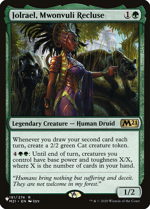 Jolrael, Mwonvuli Recluse - The List Reprints
