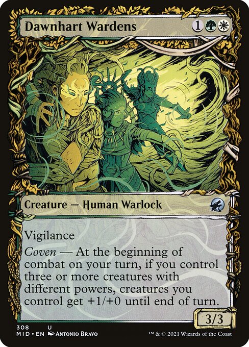 Dawnhart Wardens (Showcase) - Innistrad: Midnight Hunt