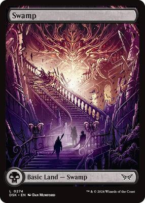 Swamp (0274) - Full Art - Duskmourn: House of Horror