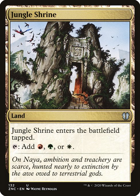 Jungle Shrine - Commander: Zendikar Rising