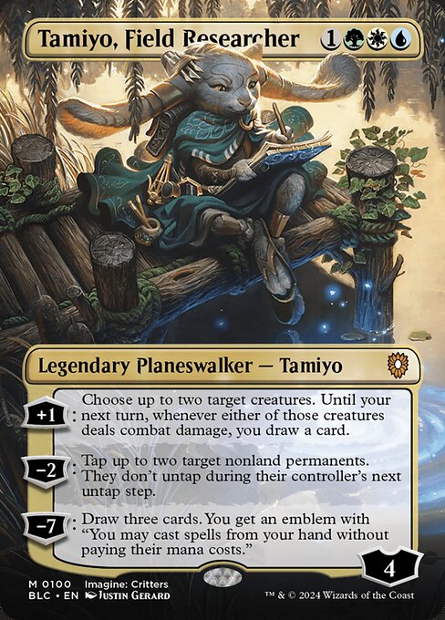 Tamiyo, Field Researcher (Borderless) - Commander: Bloomburrow