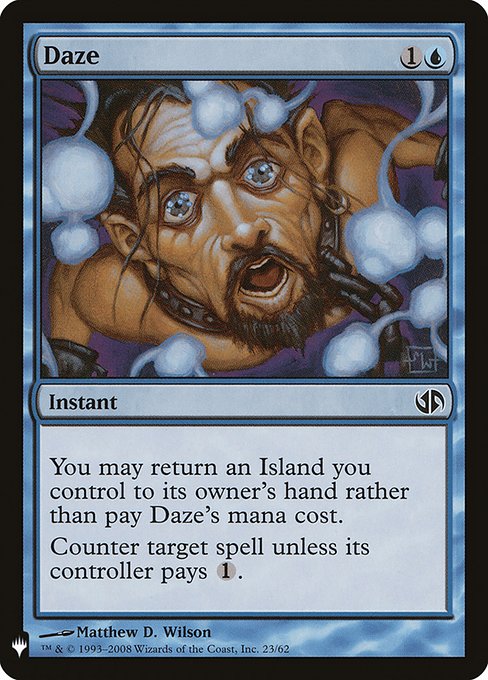 Daze - The List Reprints