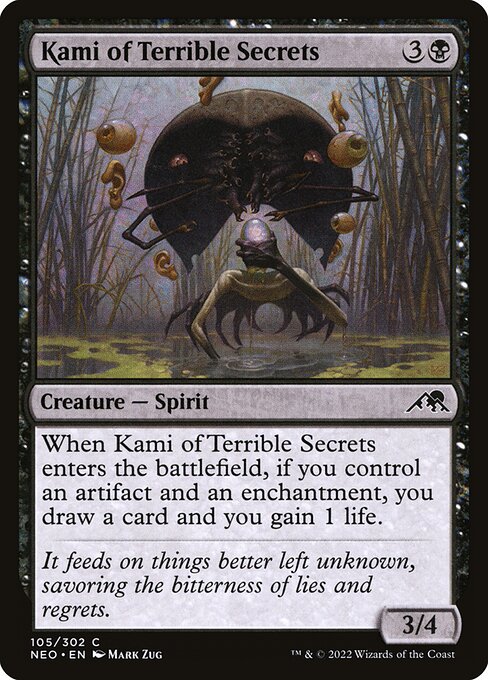 Kami of Terrible Secrets - Kamigawa: Neon Dynasty
