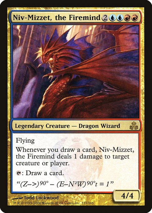 Niv-Mizzet, the Firemind (Foil) - Guildpact