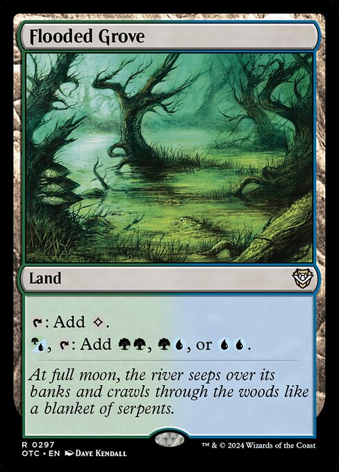 Flooded Grove - Commander: Outlaws of Thunder Junction