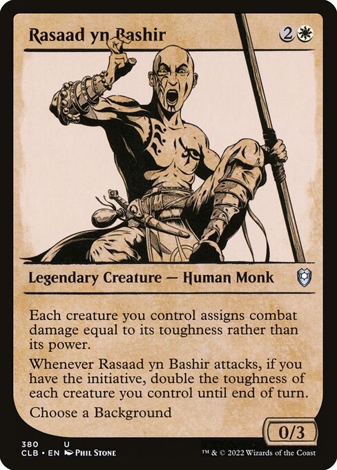 Rasaad yn Bashir (Showcase) - Commander Legends: Battle for Baldur's Gate