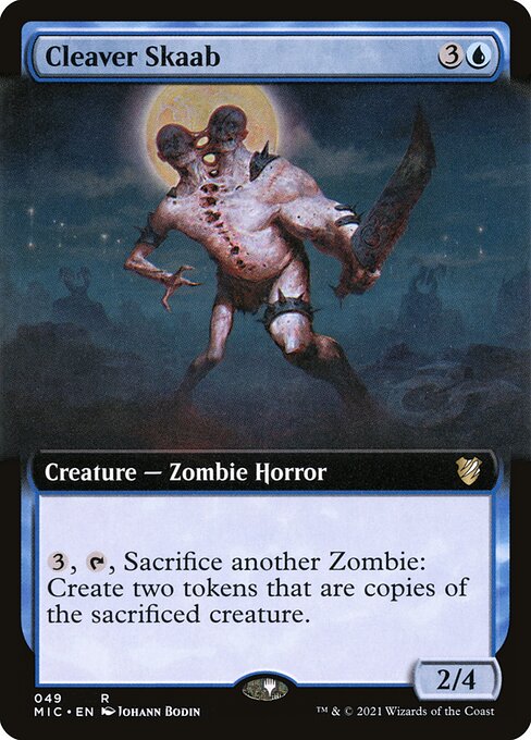 Cleaver Skaab (Extended Art) - Commander: Innistrad: Midnight Hunt