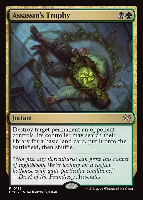 Assassin's Trophy - Commander: Lorwyn Eclipsed