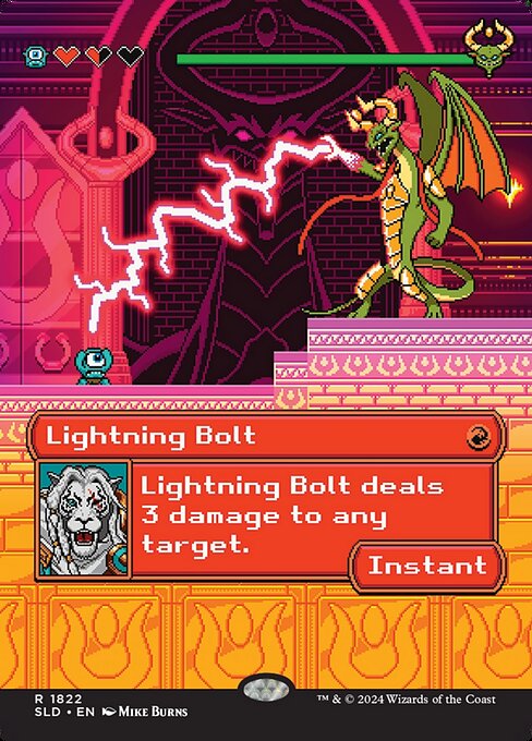 Lightning Bolt (1822) - Secret Lair Drop Series