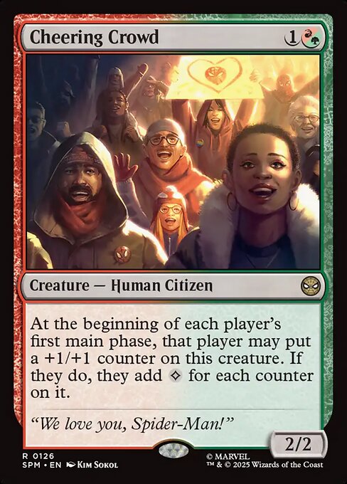 Cheering Crowd (Foil) - Marvel's Spider-Man
